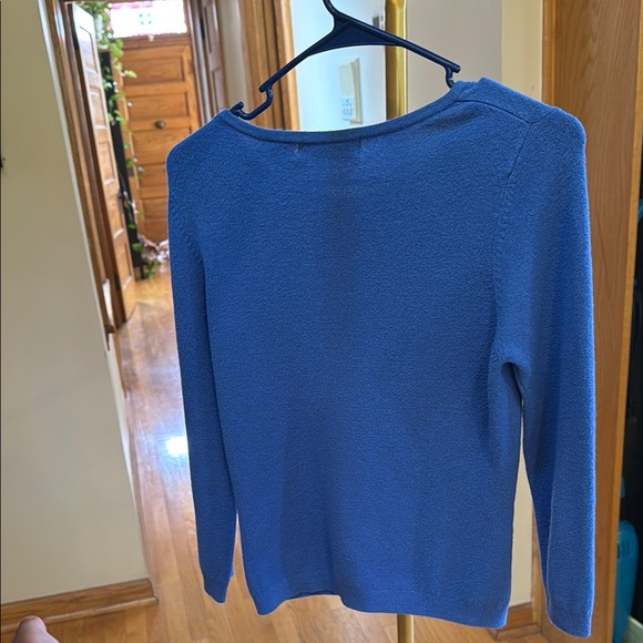 Express Vibrant Blue Knit Cardigan - Picture 5 of 5